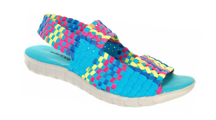 Adesso Betsy Aqua/Tutti Frutti UK 7 EUR 40 (A3721)