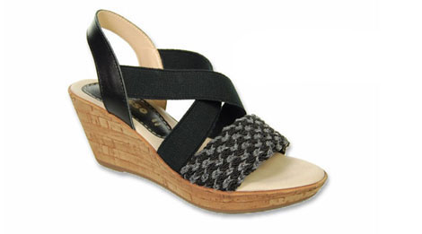 Adesso Ella Black UK 5 EUR 38 (A2920)