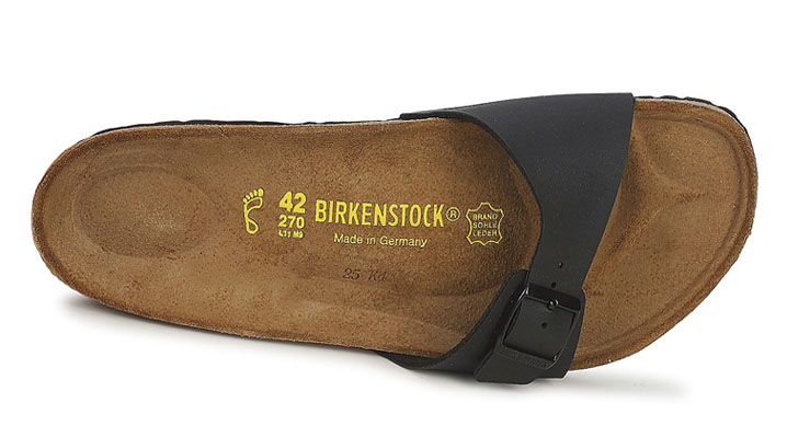 Birkenstock Madrid Birko Flor Black UK 5.5 EUR 39 (40791)
