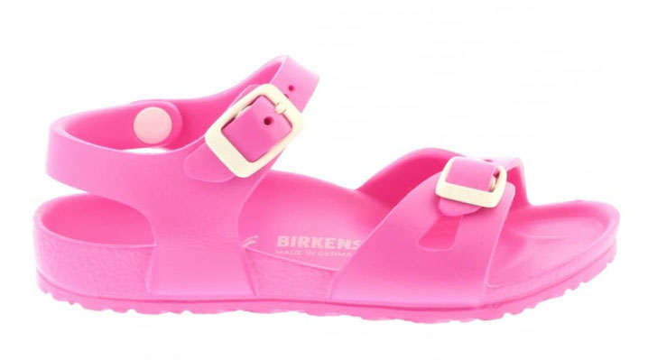 Birkenstock Kids Rio EVA Neon Pink UK 1 EUR 32 (126163)