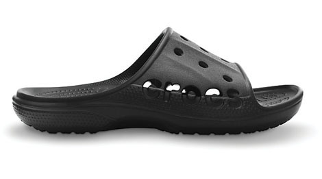 Crocs Baya Slide Black UK 12 EUR 48-49 US M13 (12000-001)