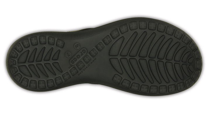 Crocs Womens Capri V Flip Black/Graphite UK 4 EUR 36-37 US W6 (202502-02S)
