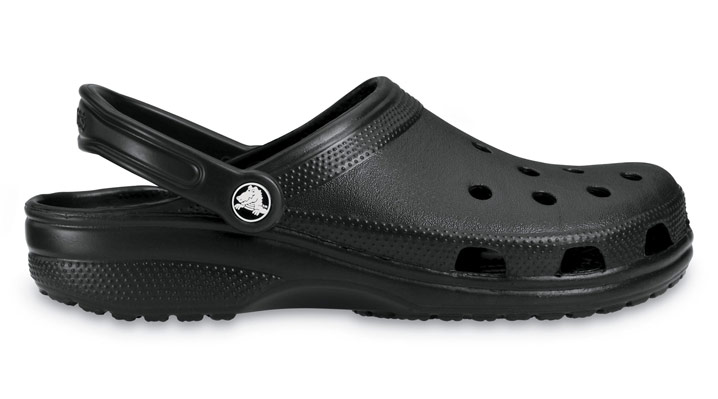 Crocs Classic Clog Black UK 9-10 EUR 43-44 US M10/W12 (10001-001)