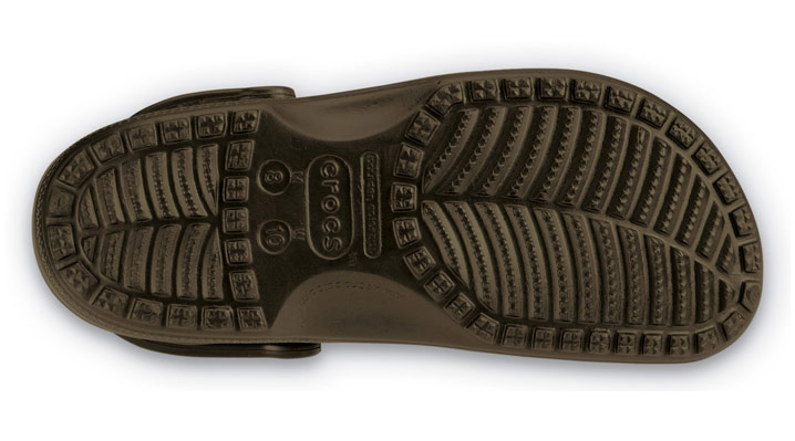 Crocs Classic Clog Chocolate UK 7-8 EUR 41-42 US M8/W10 (10001-200)