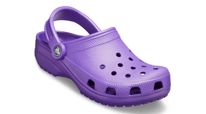 purple crocs size 3