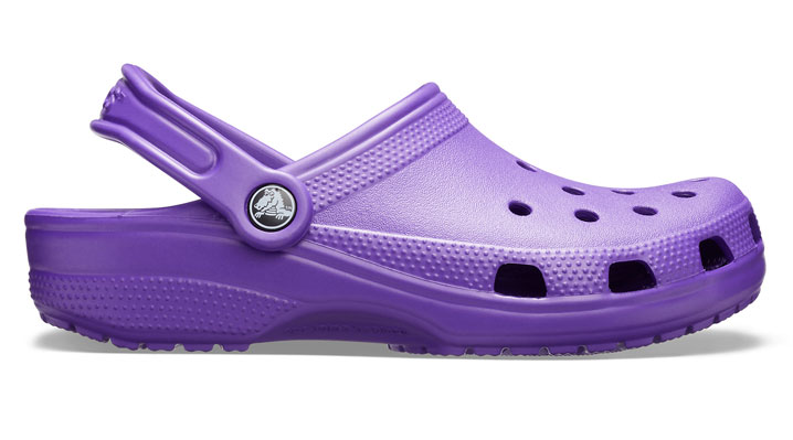 Crocs Classic Clog Neon Purple UK 5-6 EUR 38-39 US M6/W8 (10001-518)