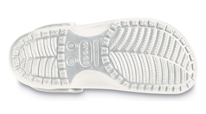 Crocs Classic Clog White UK 4-5 EUR 37-38 US M5/W7 (10001-100)
