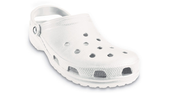 Crocs Classic Clog White UK 6-7 EUR 39-40 US M7/W9 (10001-100)
