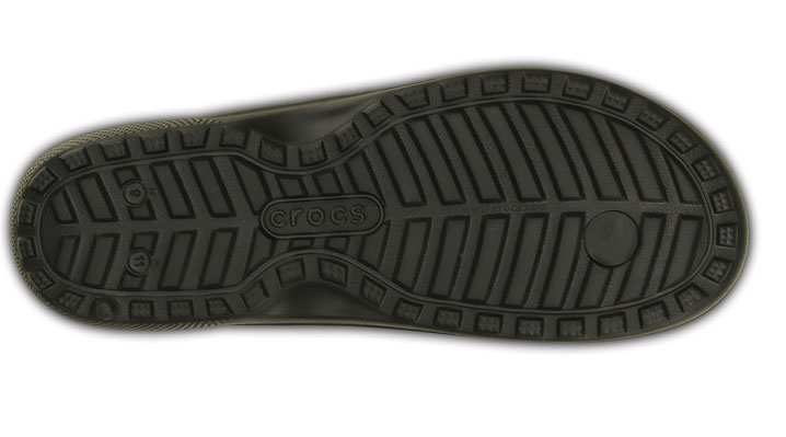Crocs Classic Flip Black UK 9-10 EUR 43-44 US M10/W12 (202635-001)