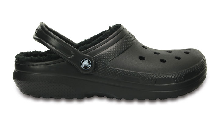 Crocs Classic Lined Clog Black/Black UK 10-11 EUR 45-46 US M11 (203591-060)
