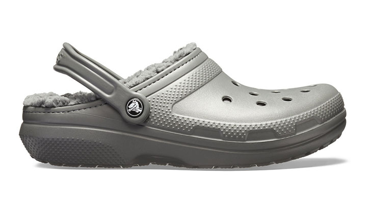 Crocs Classic Lined Clog Slate Grey/Smoke UK 10-11 EUR 45-46 US M11 (203591-0EX)