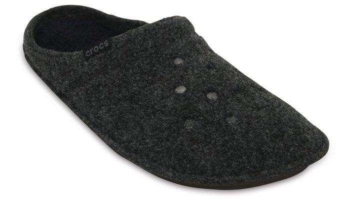 Crocs Classic Slipper Black/Black UK 7-8 EUR 41-42 US M8/W10 (203600-060)