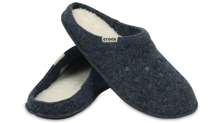 Crocs Classic Slipper Nautical Navy/Oatmeal UK 4-5 EUR 37-38 US M5/W7 (203600-49U)