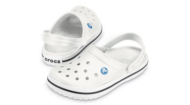 Crocs Crocband Clog White UK 4-5 EUR 37-38 US M5/W7 (11016-100)
