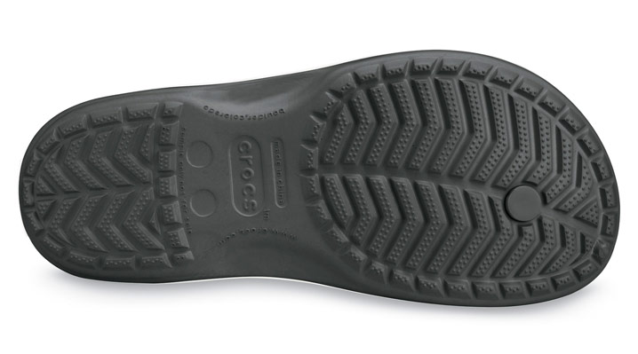 Crocs Crocband Flip Black UK 10-11 EUR 45-46 US M11 (11033-001)