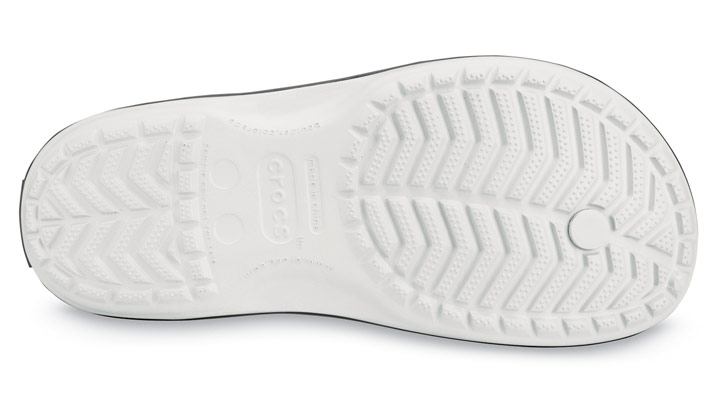 Crocs Crocband Flip White UK 3-4 EUR 36-37 US M4/W6 (11033-100)