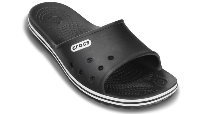 Crocs Crocband LoPro Slide Black UK 10-11 EUR 45-46 US M11 (15692-001)