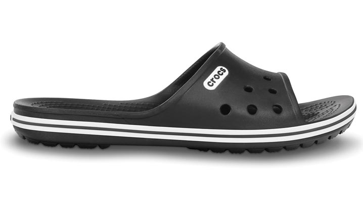 Crocs Crocband LoPro Slide Black UK 10-11 EUR 45-46 US M11 (15692-001)