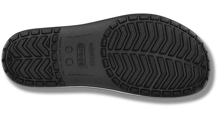 Crocs Crocband LoPro Slide Black UK 12 EUR 48-49 US M13 (15692-001)