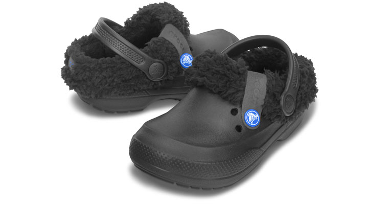 Crocs Kids Blitzen II Clog Black/Black UK 1 EUR 32-33 US J1 (203941-060)