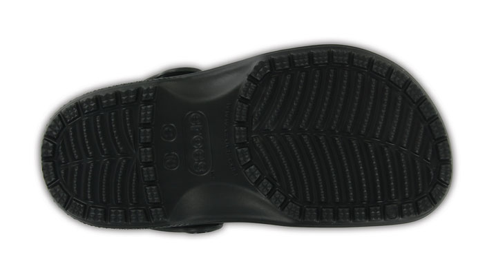 Crocs Kids Classic Clog Black UK 2 EUR 33-34 US J2 (204536-001)