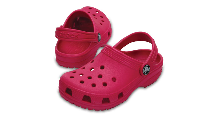 Crocs Kids Classic Clog Candy Pink UK 6 EUR 22-23 US C6 (204536-6X0)