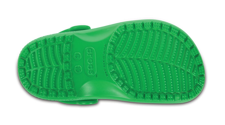 Crocs Kids Classic Clog Grass Green UK 3 EUR 34-35 US J3 (204536-3E8)