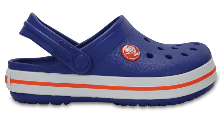 Crocs Kids Crocband Clog Cerulean Blue UK 6 EUR 22-23 US C6 (204537-4O5)