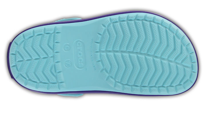 Crocs Kids Crocband Clog Ice Blue UK 10 EUR 27-28 US C10 (204537-4O9)