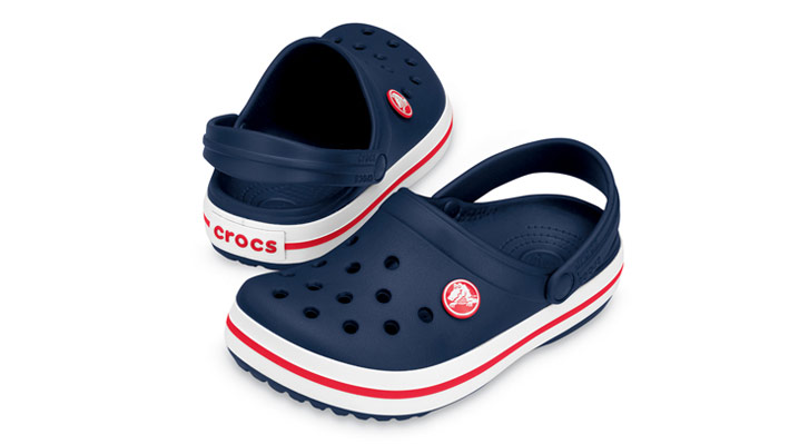 Crocs Kids Crocband Clog Navy/Red UK 1 EUR 32-33 US J1 (204537-485)