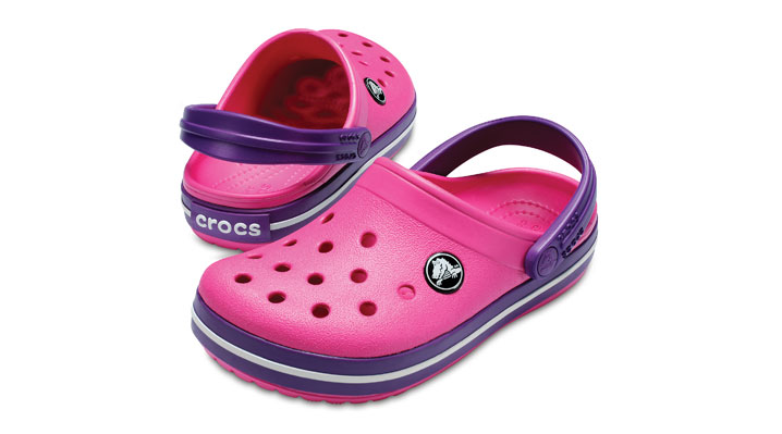 Crocs Kids Crocband Clog Paradise Pink/Amethyst UK 6 EUR 22-23 US C6 (204537-60O)