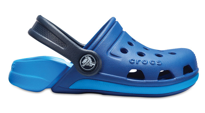 Crocs Kids Electro III Clog Blue Jean/Ocean UK 12 EUR 29-30 US C12 (204991-43L)