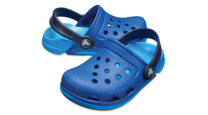 Crocs Kids Electro III Clog Blue Jean/Ocean UK 3 EUR 34-35 US J3 (204991-43L)