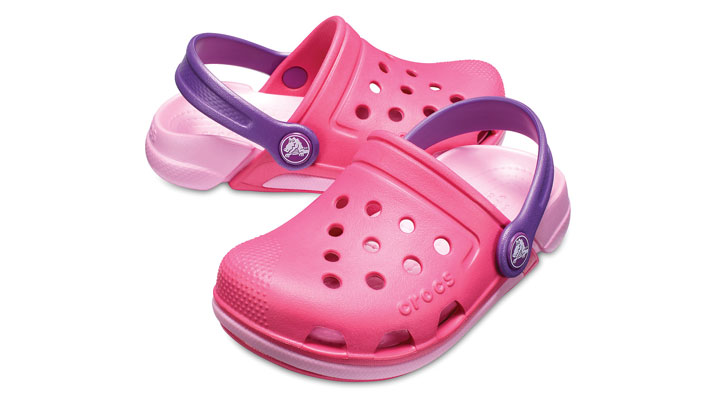 Crocs Kids Electro III Clog Paradise Pink/Carnation UK 10 EUR 27-28 US C10 (204991-66I)