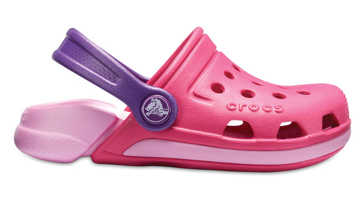 Crocs Kids Electro III Clog Paradise Pink/Carnation UK 12 EUR 29-30 US C12 (204991-66I)