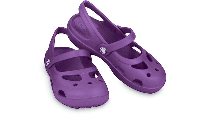 Crocs Kids Girls Shayna Dahlia UK 4 EUR 19-20 US C4 (11372-511)