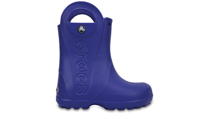 Crocs Kids Handle It Rain Boot Cerulean Blue UK 10 EUR 27-28 US C10 (12803-4O5)