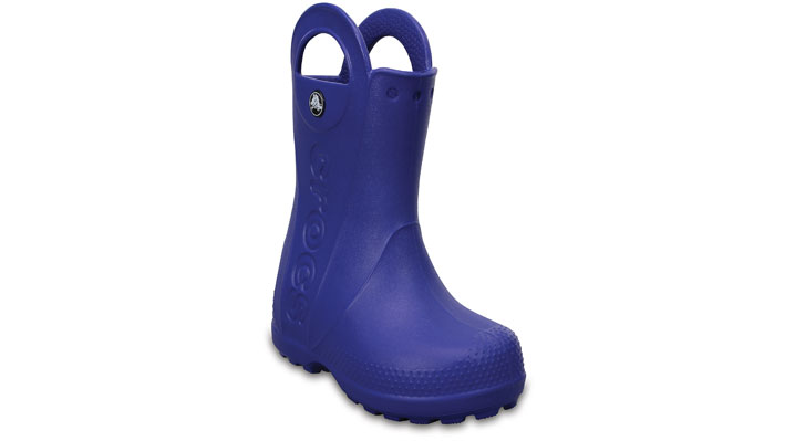 Crocs Kids Handle It Rain Boot Cerulean Blue UK 11 EUR 28-29 US C11 (12803-4O5)