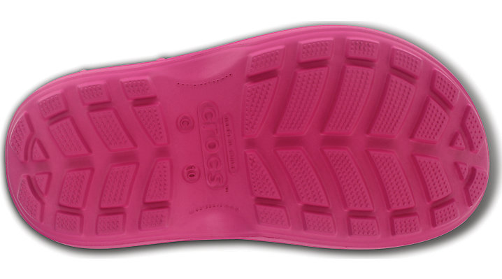 Crocs Kids Handle It Rain Boot Fuchsia UK 7 EUR 23-24 US C7 (12803-670)
