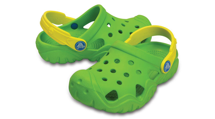 Crocs Kids Swiftwater Clog Volt Green/Lemon UK 11 EUR 28-29 US C11 (202607-3Q5)