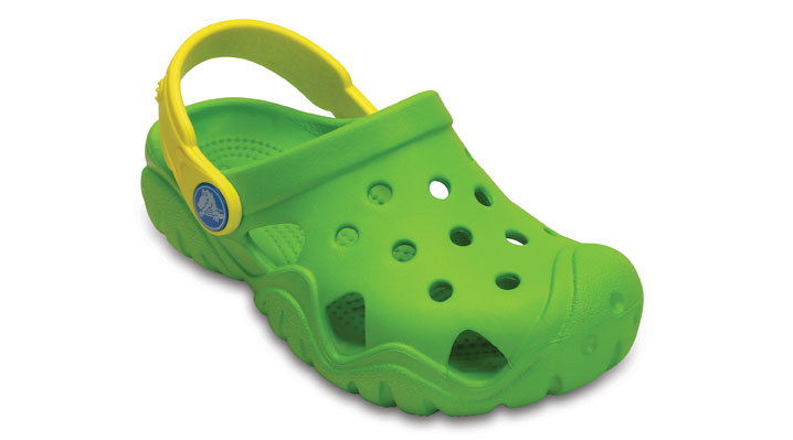 Crocs Kids Swiftwater Clog Volt Green/Lemon UK 3 EUR 34-35 US J3 (202607-3Q5)