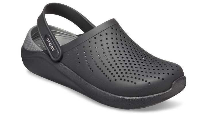 Crocs LiteRide Clog Black/Slate Grey UK 10-11 EUR 45-46 US M11 (204592-0DD)