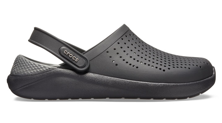 Crocs LiteRide Clog Black/Slate Grey UK 3-4 EUR 36-37 US M4/W6 (204592-0DD)