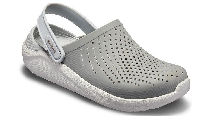 Crocs LiteRide Clog Smoke/Pearl White UK 11-12 EUR 46-47 US M12 (204592-06J)