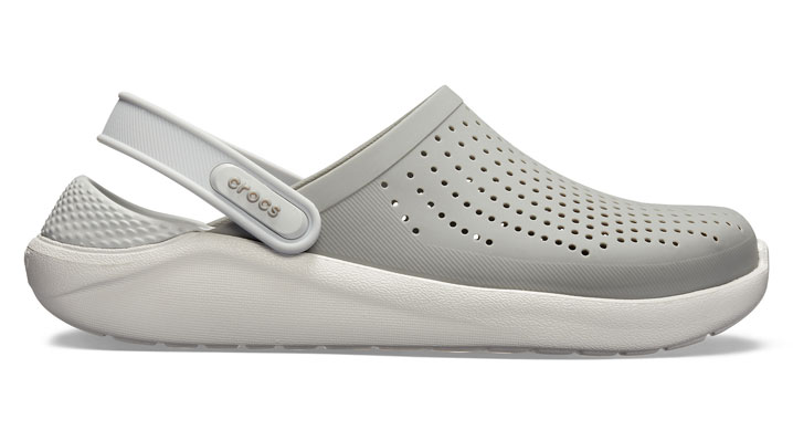 Crocs LiteRide Clog Smoke/Pearl White UK 11-12 EUR 46-47 US M12 (204592-06J)