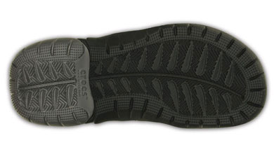 Crocs Mens Swiftwater Flip Graphite/Black UK 10 EUR 45-46 US M11 (202547-02W)
