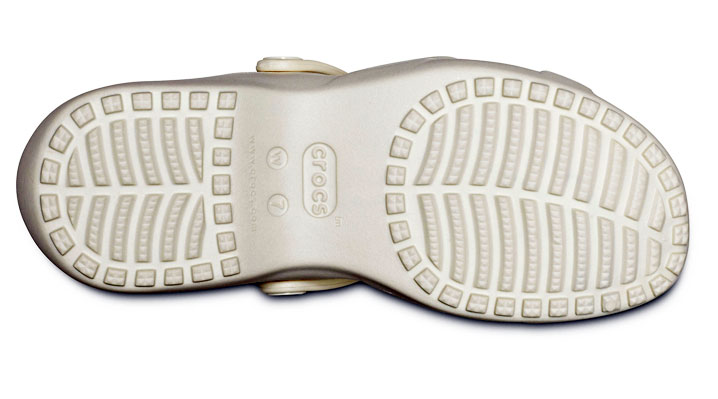 Crocs Womens Meleen CrossBand Sandal Oyster UK 3 EUR 35-36 US W5 (205472-159)