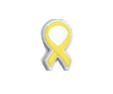 Jibbitz Charity Ribbons Yellow