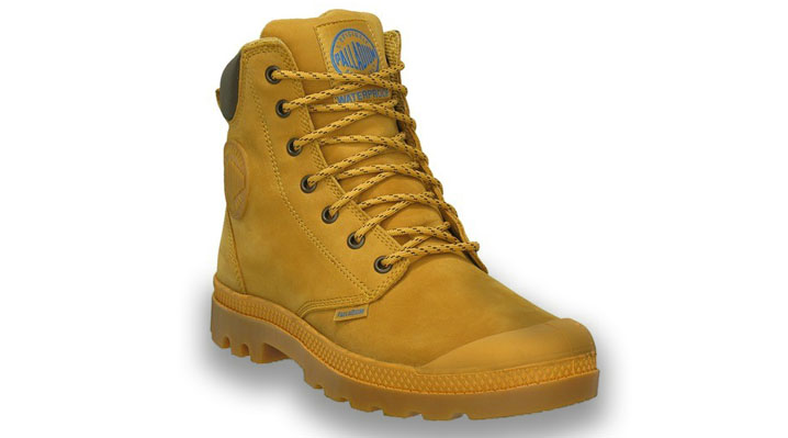 Palladium Pampa Sport Cuff WP Amber Gold Gum UK 9 EUR 43 72991 228 M