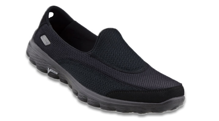 skechers go walk womens black